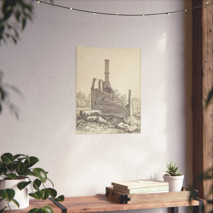 Ruins of a House in Abstede near Utrecht