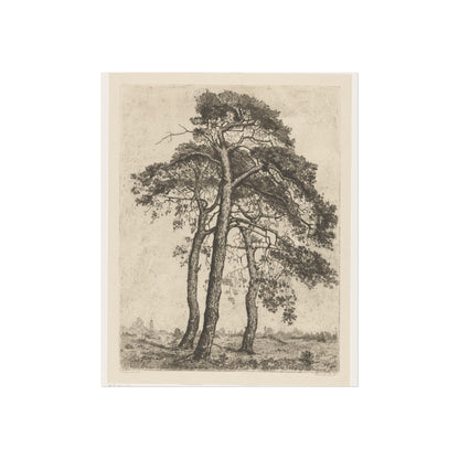 Landscape with Three Pines