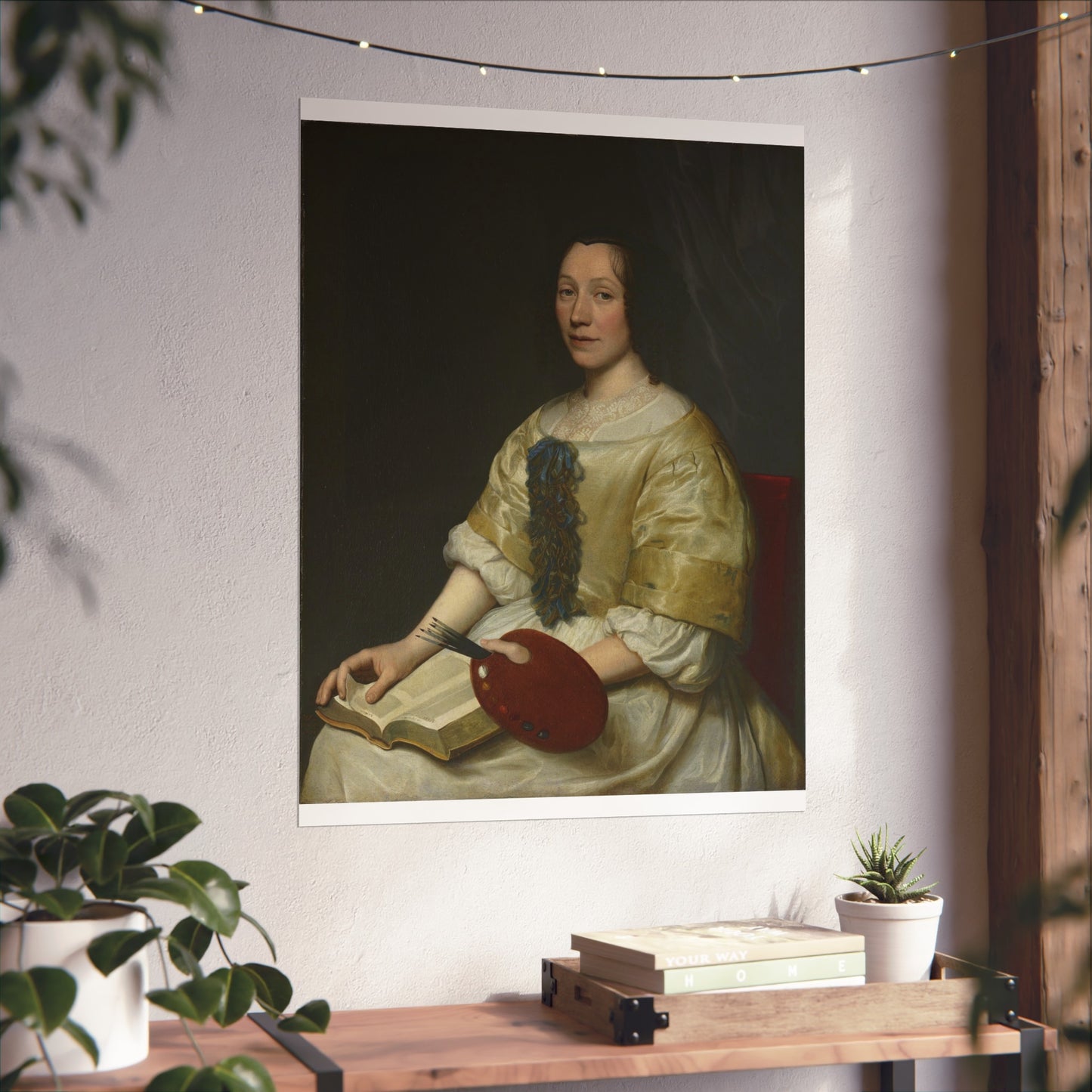 Portrait of Flower Painter Maria van Oosterwijck