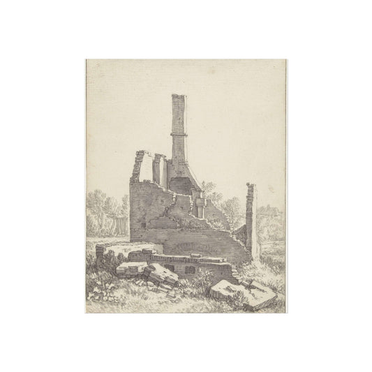 Ruins of a House in Abstede near Utrecht