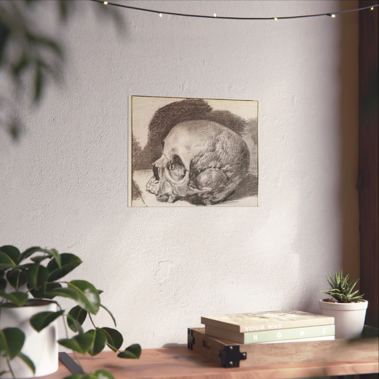 Study of a Skull, Facing Left