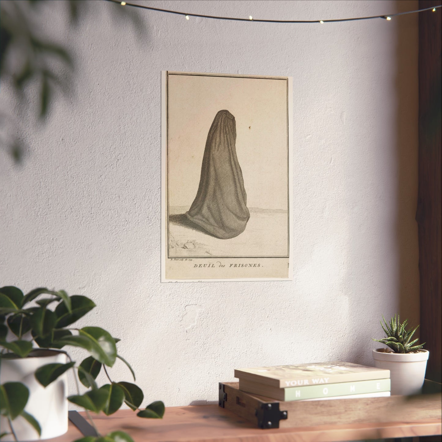 Mourning Costume of a Frisian Woman