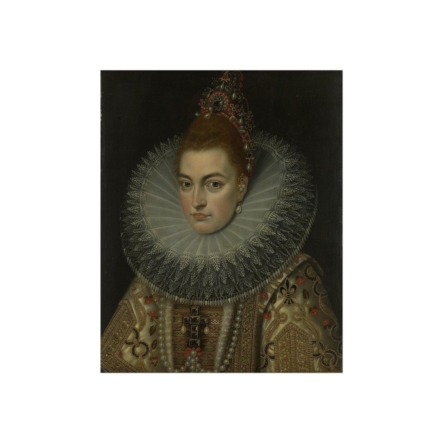 Portrait of Archduchess Isabella Clara Eugenia (1566-1633), Infanta of Spain