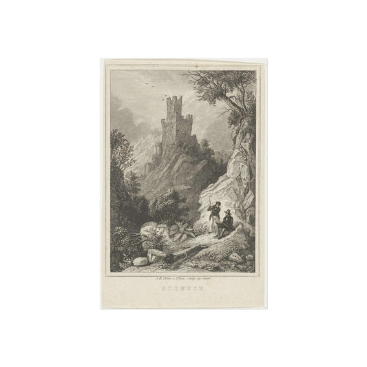 Landscape with Sooneck Castle