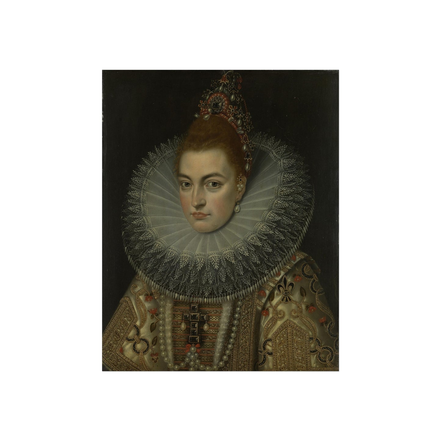 Portrait of Infanta Isabella Clara Eugenia of Spain (1566-1633)