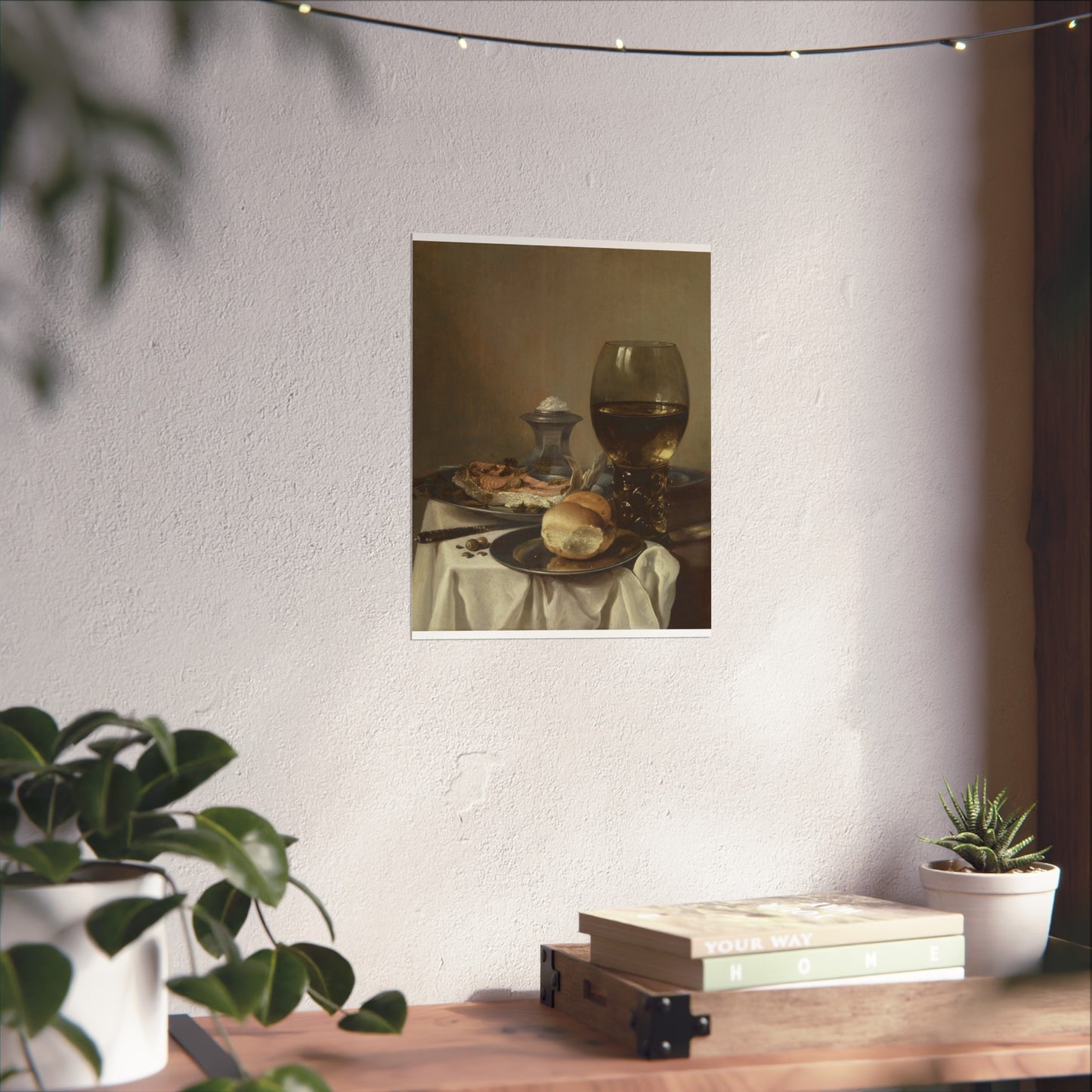 Still Life with Bread and Fish