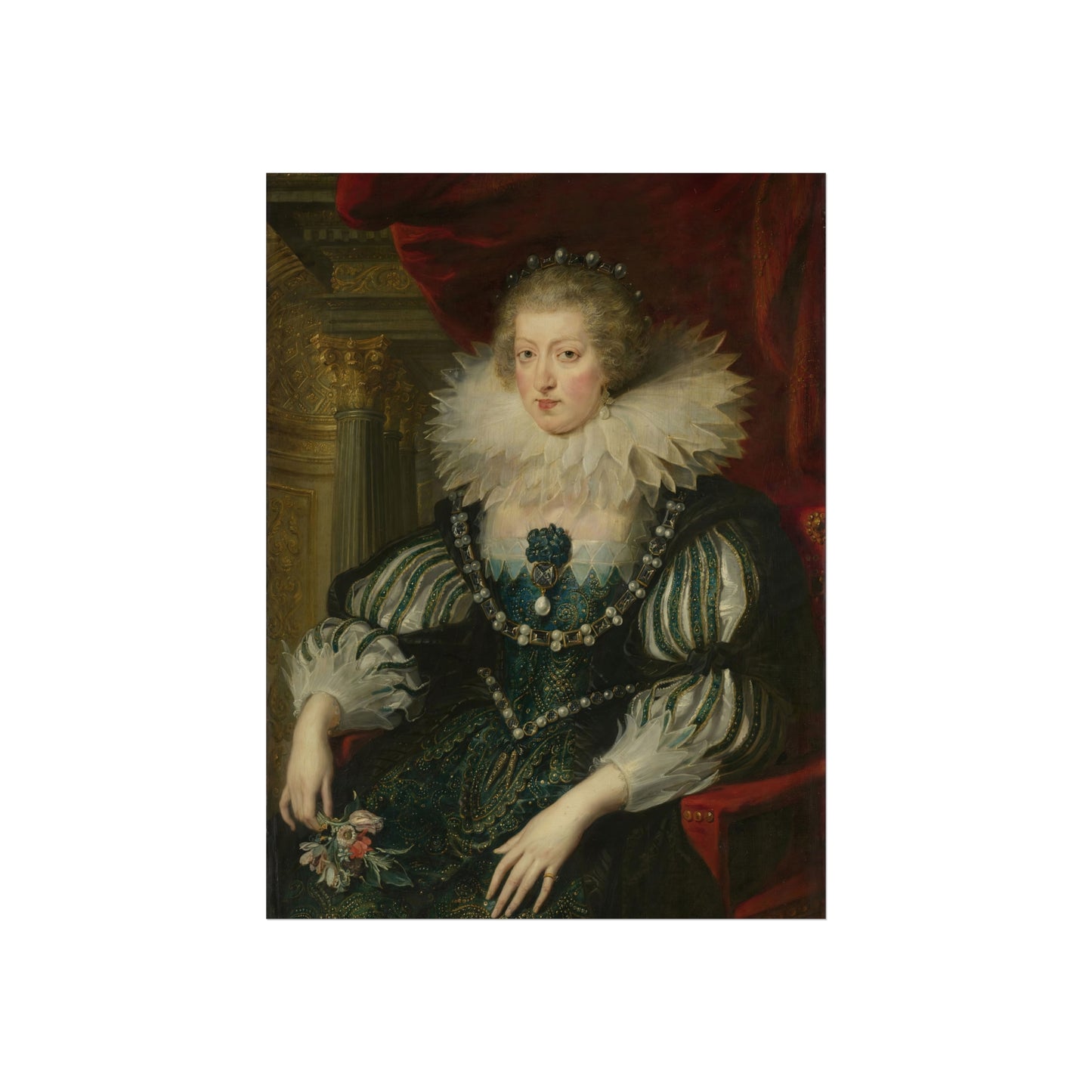 Portrait of Anne of Austria, Queen of France