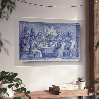 Delftware Plaque Depicting The Last Supper