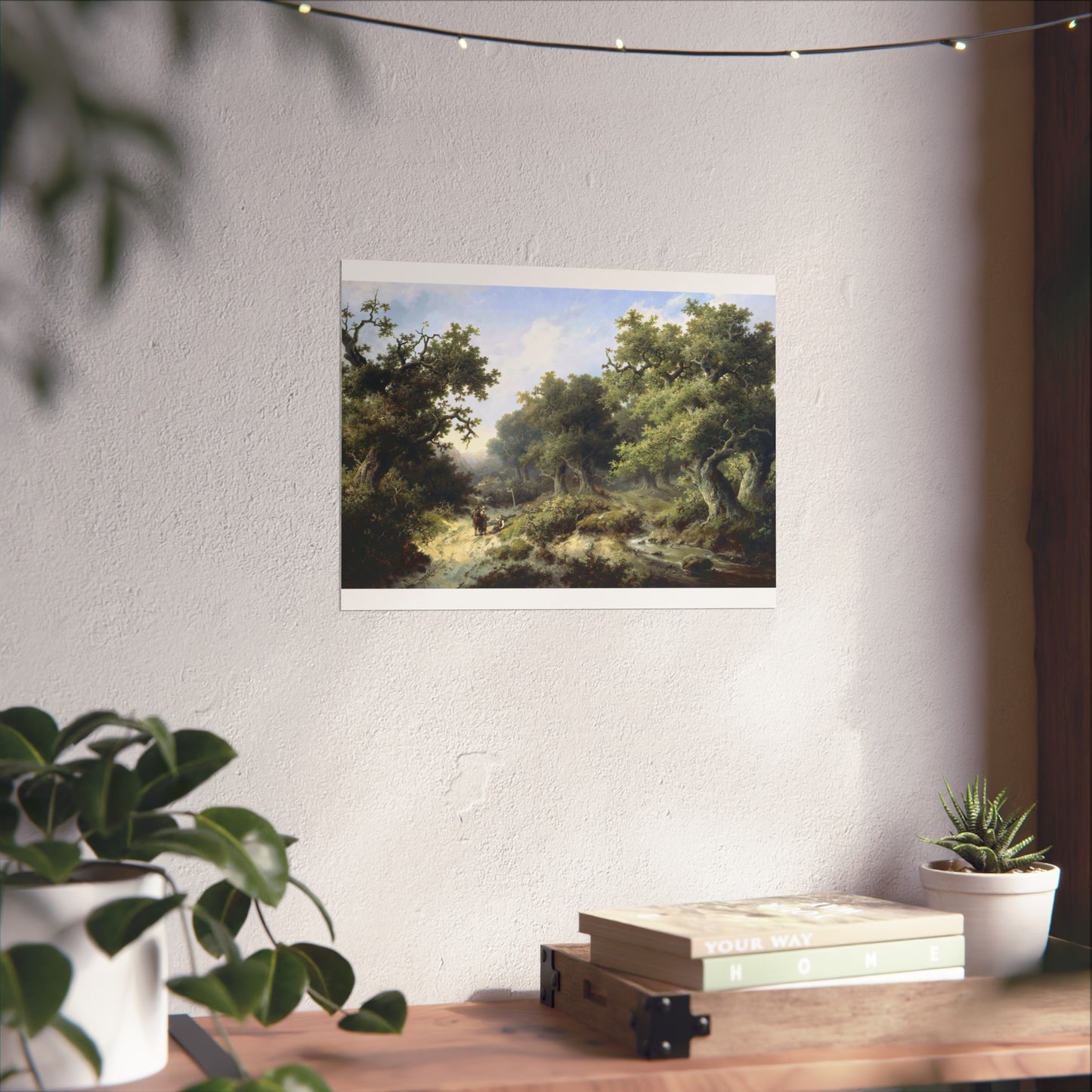 Forest Landscape with Travelers