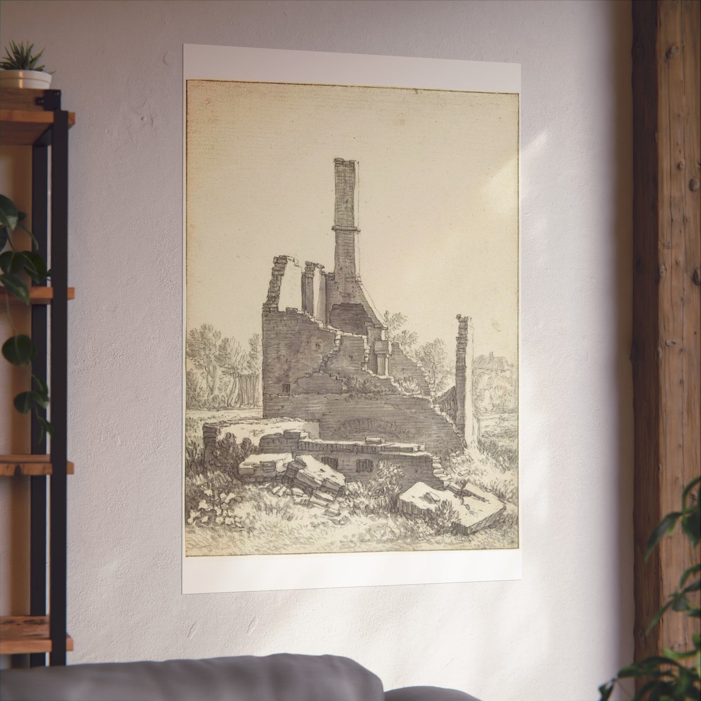 Ruins of a House in Abstede near Utrecht