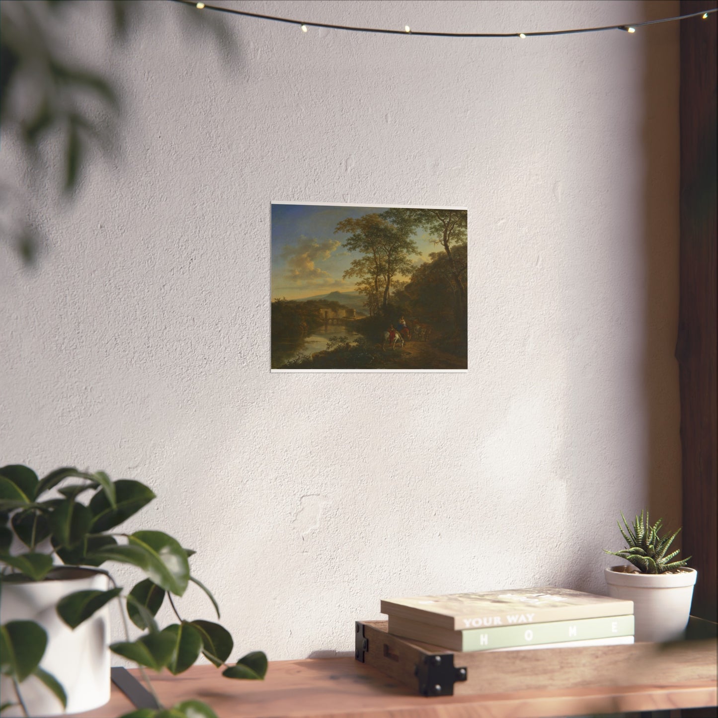 Italian Landscape with the Ponte Lucano over the Aniene River