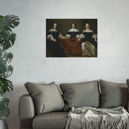 Portrait of the Three Regentesses of the Leper House, Amsterdam